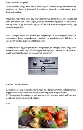Hogyan (L)Egyél Jól! 